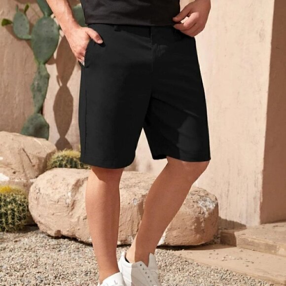 Black Mens Bermuda Short - Picture 2 of 4